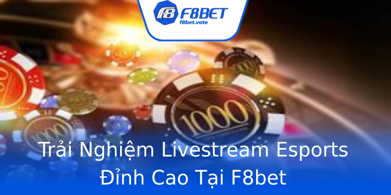 Trải Nghiệm Livestream Esports Đỉnh Cao Tại F8bet Trải Nghiệm Livestream Esports Đỉnh Cao Tại F8bet